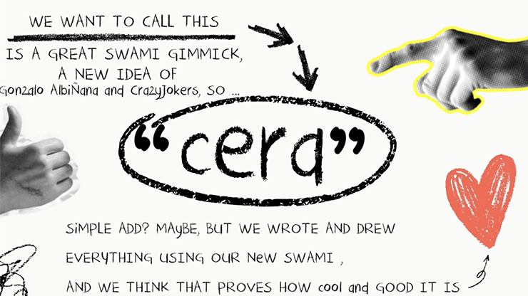 Cera by Gonzalo Albiñana and Crazy Jokers - magic tricks