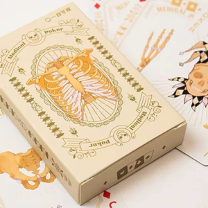 Medical Poker (White) Playing Cards - magic tricks