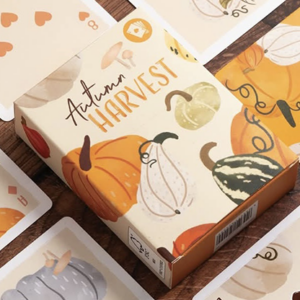 Autumn Harvest Playing Cards by Puckator UK - magic tricks