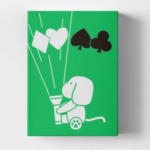 Puppy Diary – Green Limited Edition Playing Cards by - magic tricks