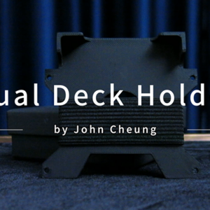 Dual-Deck Holder by Geek John Magic and JT Magic - magic tricks