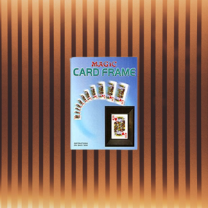 Magic Card Frame (Sandframe) - magic tricks
