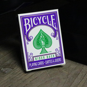 Mini Bicycle Cards (Purple) - magic tricks