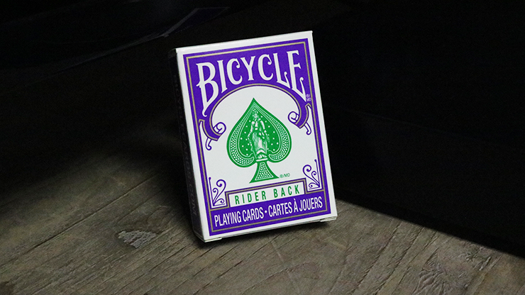Mini Bicycle Cards (Purple) - magic tricks