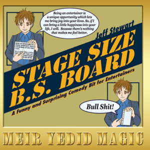 Stage Size B.S. Board by Jeff Stewart - magic tricks