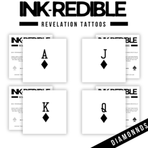 Ink-Redible Revelation Tattoos (Diamonds) by Twisted Minds - magic tricks