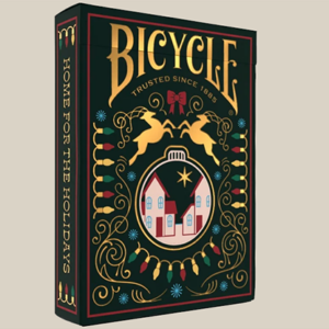 Bicycle Home for the Holidays Playing Cards by US Playing Cards - magic tricks