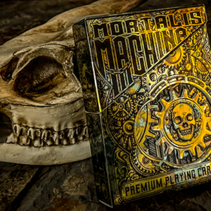 Mortalis Machina Cobalt Standard Edition Playing Cards - magic tricks