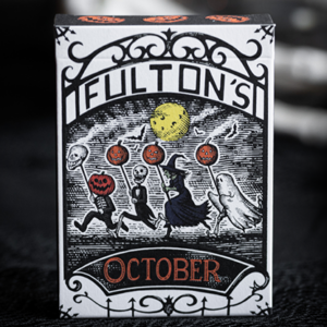FULTON’S OCTOBER V2 PLAYING CARDS FIRST EDITION - magic tricks