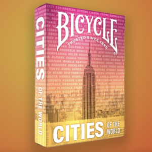Bicycle Cities of the World Playing Cards by US Playing Card - magic tricks
