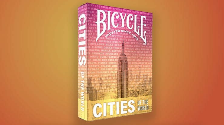 Bicycle Cities of the World Playing Cards by US Playing Card - magic tricks