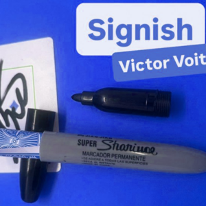Signish by Victor Voitko (Blue) - magic tricks