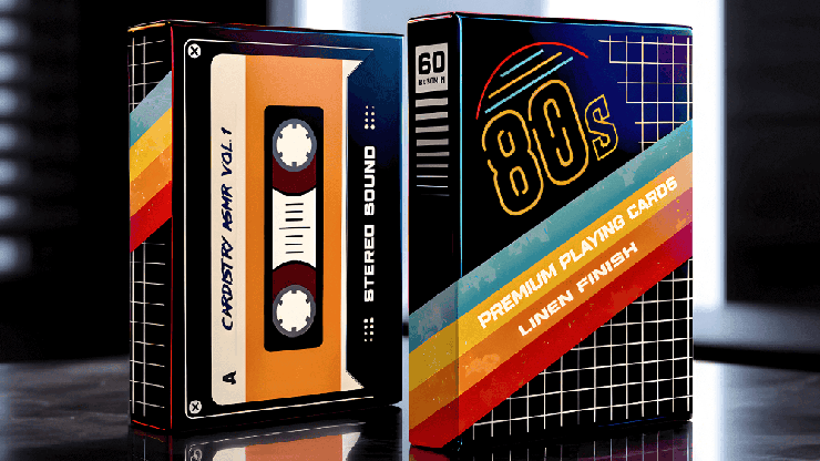 80s Playing Cards - magic tricks