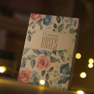 Flower Deck (Gilded Roses) Playing Cards - magic tricks