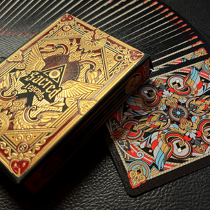 Sacred Legends Black Edition Playing Cards  by HypieLab - magic tricks