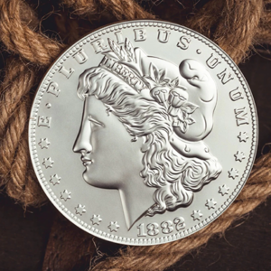 Bacon Jumbo Coin (Morgan) by Bacon Magic - magic tricks