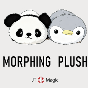 Morphing Plush (Panda to Penguin Grey) by Jackie Zhao and JT Magic - magic tricks
