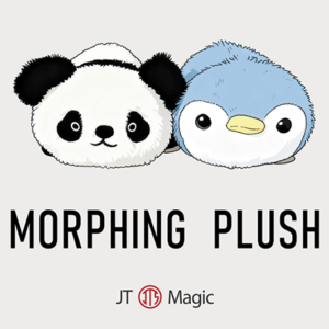 Morphing Plush (Panda to Penguin Blue) by Jackie Zhao and JT Magic - magic tricks