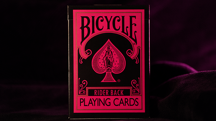 Bicycle Reverse (Pink) Playing Cards - magic tricks