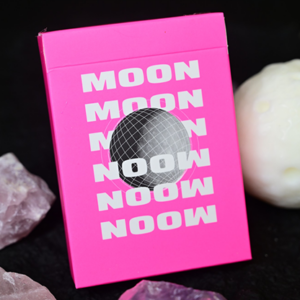 Moon (Pink) Playing Cards - magic tricks