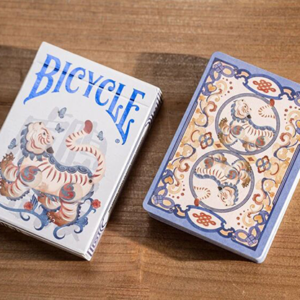 Bicycle Mascot (Tiger Sniffs the Rose) Playing Cards - magic tricks
