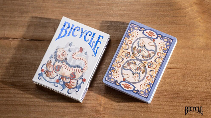 Bicycle Mascot (Tiger Sniffs the Rose) Playing Cards - magic tricks