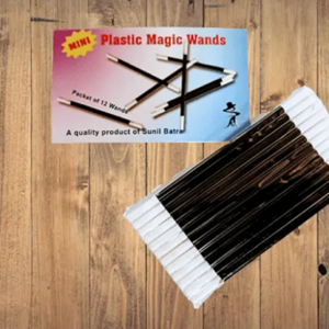 Mini Magic Wands (Black/12 perpack) - magic tricks