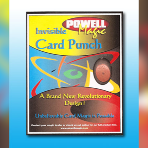Invisible Card Punch by Dave Powell - magic tricks