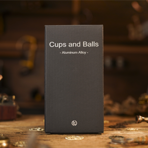 Aluminum Alloy Cups and Balls Set by TCC Magic - magic tricks