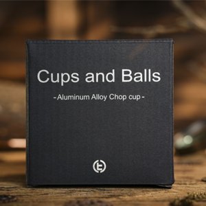 Aluminum Alloy Cups and Balls Matching Chop Cup by TCC Magic - magic tricks
