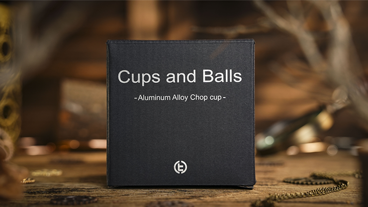 Aluminum Alloy Cups and Balls Matching Chop Cup by TCC Magic - magic tricks