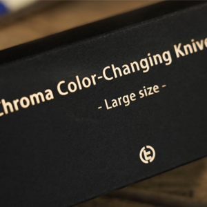 Chroma Color-Changing Knives Set (Large Size) by TCC Magic - magic tricks