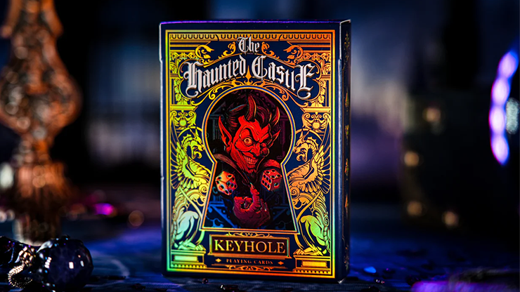 Keyhole The Haunted Castle Playing Cards by TCC - magic tricks