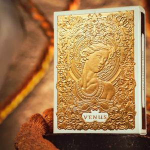 Venus Platinum ( White) Playing Cards by TCC Fashion - magic tricks