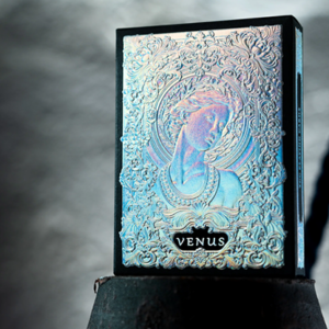 Venus Platinum (Black) Playing Cards by TCC Fashion - magic tricks