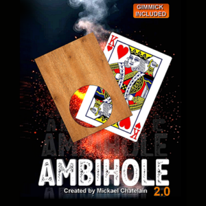 Ambihole 2.0 (Red) by Mickael Chatelain - magic tricks