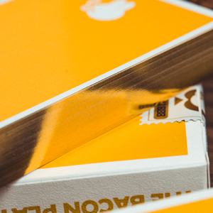 Gilded Milk Casino Deck (Gold) by Bacon Playing Card Company - magic tricks