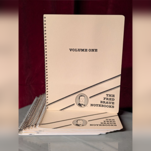 The Fred Braue Notebooks – Volumes #1-8 Set - magic tricks