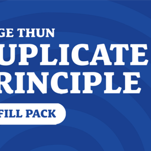 Evidence of a Well Spent Life – Duplicate Principle Cards by Helge Thun - magic tricks