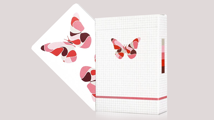 Room One X Butterfly Present Butterfly Try All Playing Cards (300G) - magic tricks