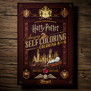 Harry Potter Self-Coloring Book by theory11 - magic tricks