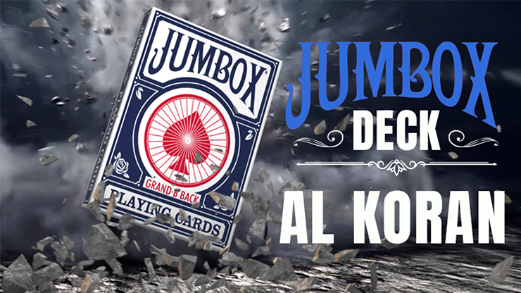 Jumbox Koran Deck (Blue) by Magic Dream - magic tricks