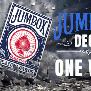 Jumbox One Way Deck (Blue) by Magic Dream - magic tricks