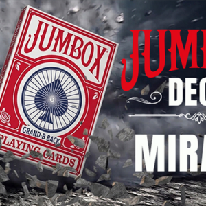 Jumbox Mirage Deck (Red) by Magic Dream - magic tricks