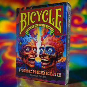 Bicycle Psychedelic Playing Cards by Collectable Playing Cards - magic tricks