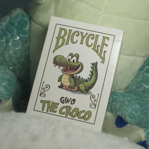 Bicycle Gino the Croco Playing Cards - magic tricks