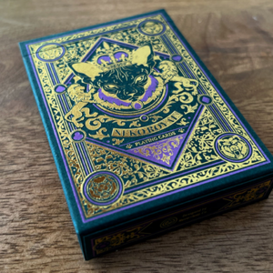 Neko Royal Green Playing Cards - magic tricks