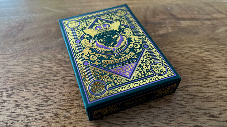 Neko Royal Green Playing Cards - magic tricks