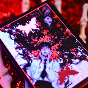 Crimson Maple Playing Cards by Evokad - magic tricks