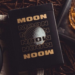 Moon (Black) Playing Cards - magic tricks